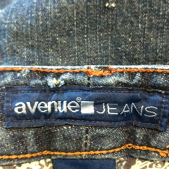 Avenue Jeans Size 18 Custom jeans shot with Bird Shot from a Shotgun. - Picture 11 of 13